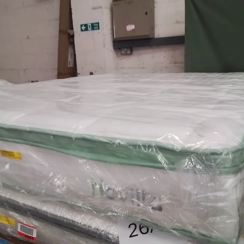 QUALITY BAGGED NOVILLA 25CM ORTHOPEDIC MEMORY FOAM POCKET SPRUNG KINGSIZE MATTRESS 
