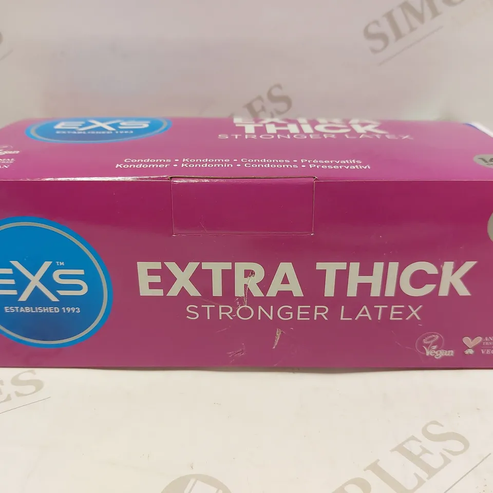 EXS EXTRA THICK LATEX CONDOMS