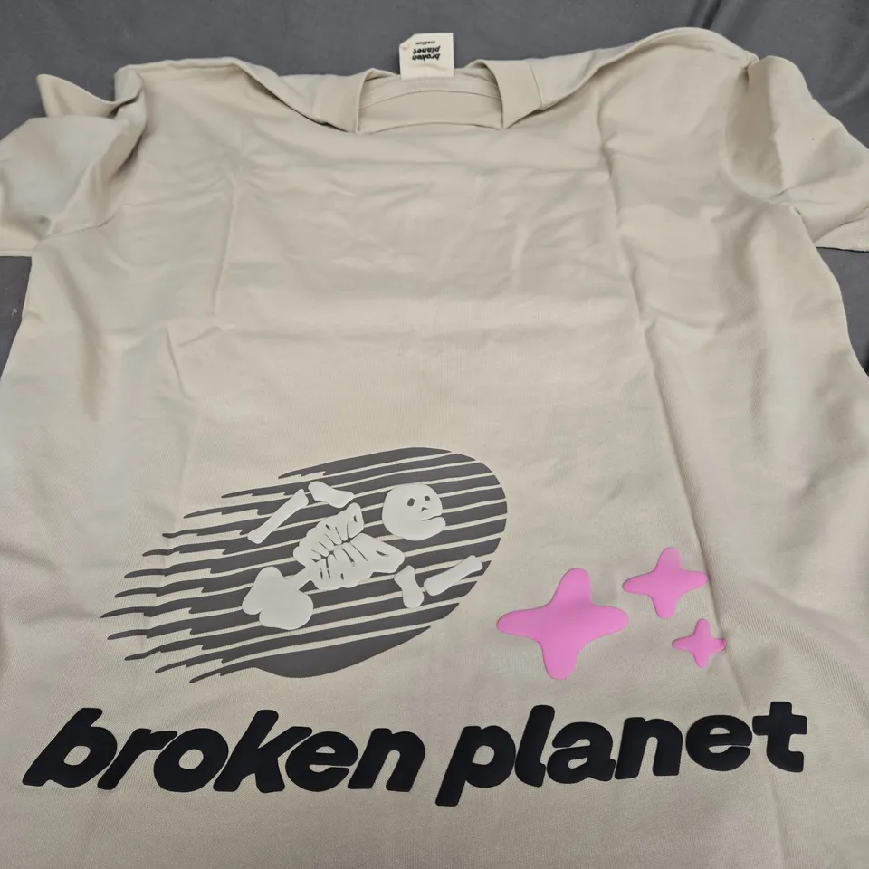 BROKEN PLANET COSMIC SPEED T-SHIRT - MEDIUM