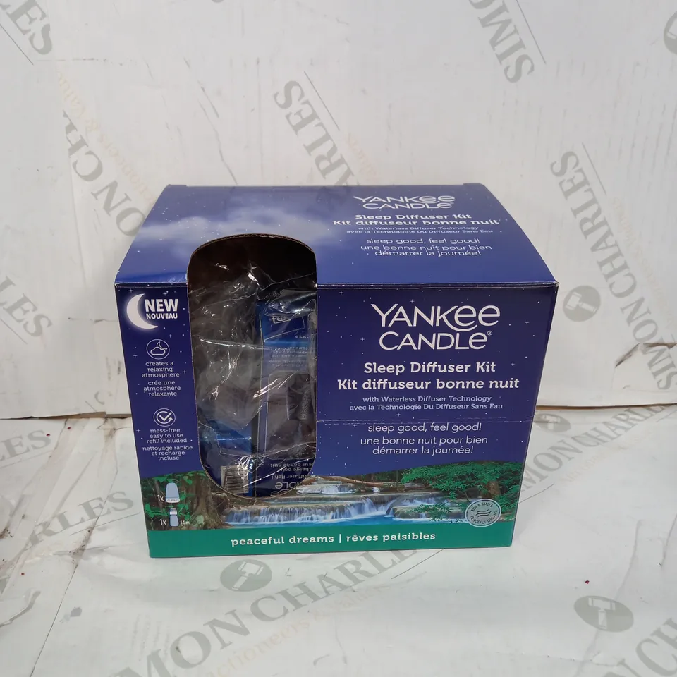 YANKEE CANDLE SLEEP DIFFUSER STARTER KIT 