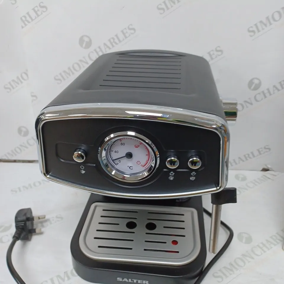 BOXED SALTER EK4620 BARISTA DELUXE 3-IN-1 ESPRESSO MAKER