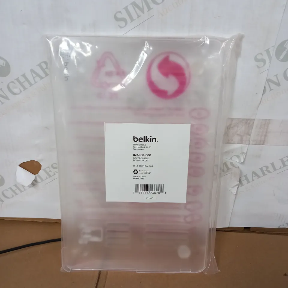 LOT OF 10 BELKIN SNAP SHIELDS FOR MACBOOK AIR 11 - TRANSPARENT