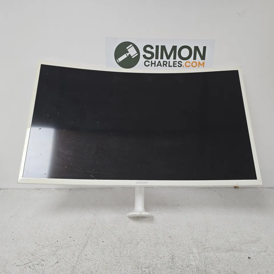 SAMSUNG 32-INCH COLOUR DISPLAY UNIT MONITOR – MODEL C32F391F (WHITE)