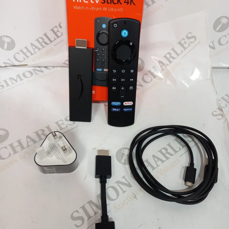 AMAZON FIRE TV STICK 4K BLACK 