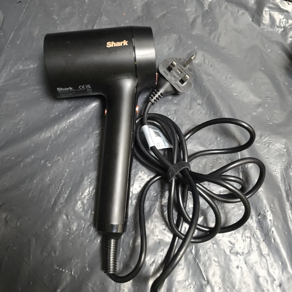 SHARK HAIR DRYER – BLACK HANDHELD STYLING TOOL