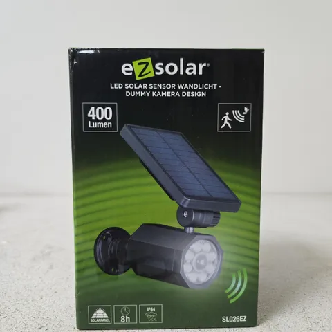 EZSOLAR LED SOLAR SENSOR WALL LIGHT