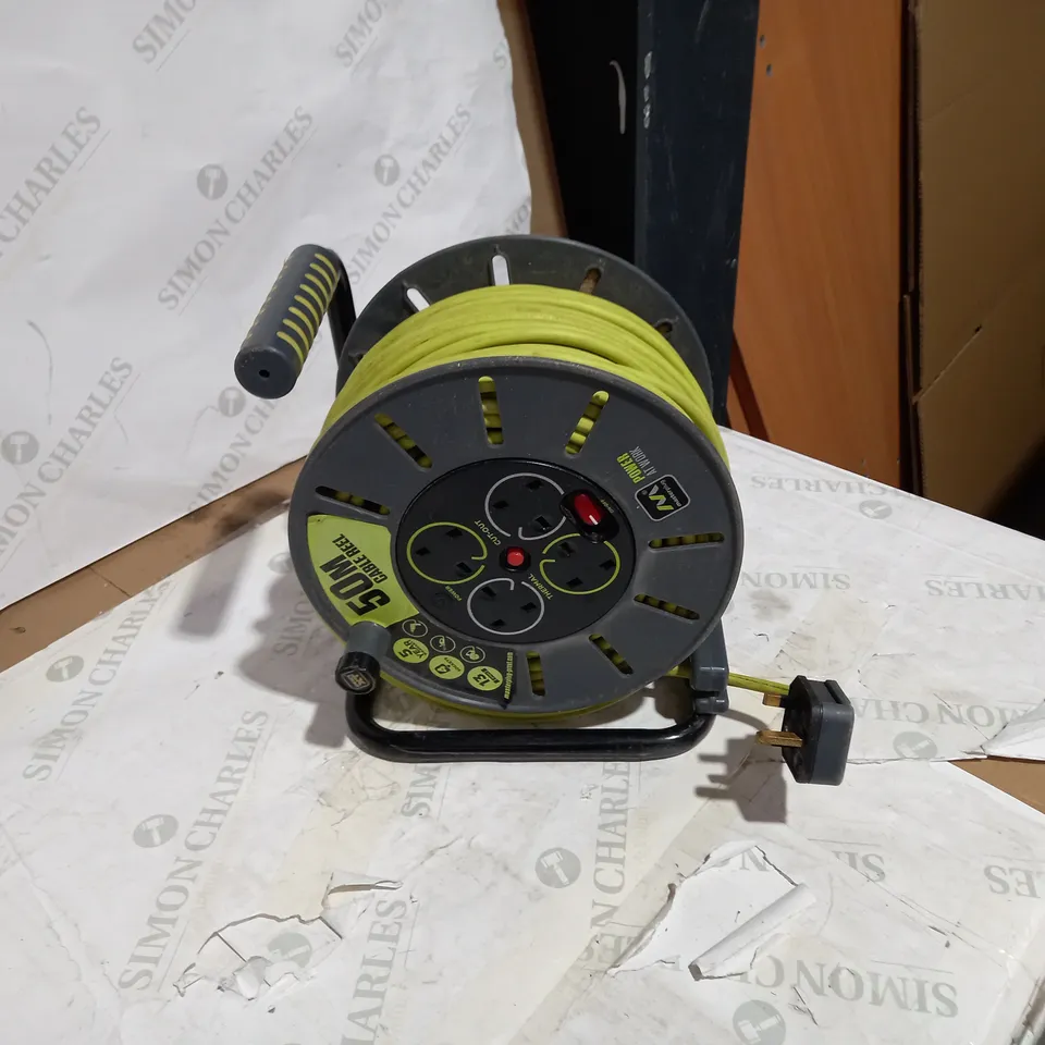 MASTERPLUG 50M CABLE REEL 