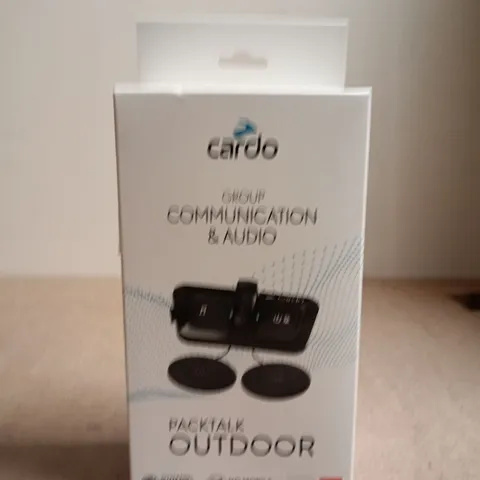 CARDO PACKTALK OUTDOOR HELMET BLUETOOTH COMMUNICATION SYSTEM