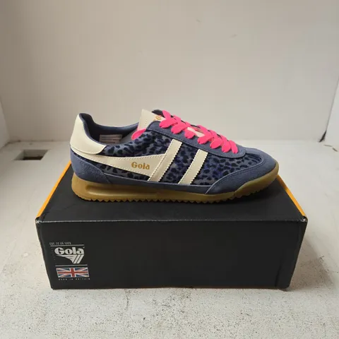 GOLA TORNADO CHEETAH NAVY TRAINERS – UK 6