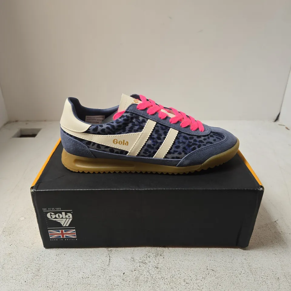 GOLA TORNADO CHEETAH NAVY TRAINERS – UK 6