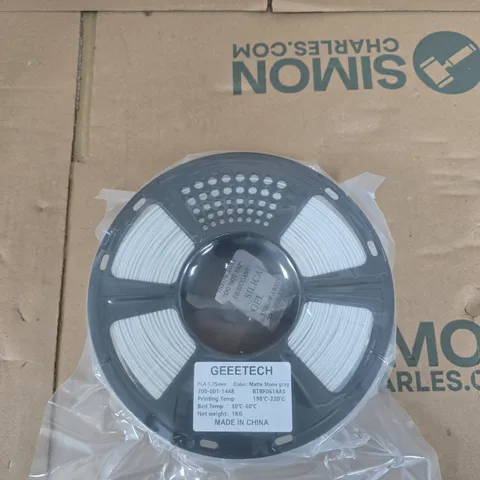 GEEETECH PLA 1.75MM FILAMENT – MATTE STONE GREY, 1KG SPOOL