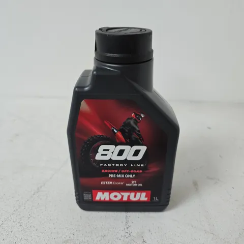 MOTUL 800 FACTORY LINE OFF ROAD 2T 2 STROKE OIL (1L)