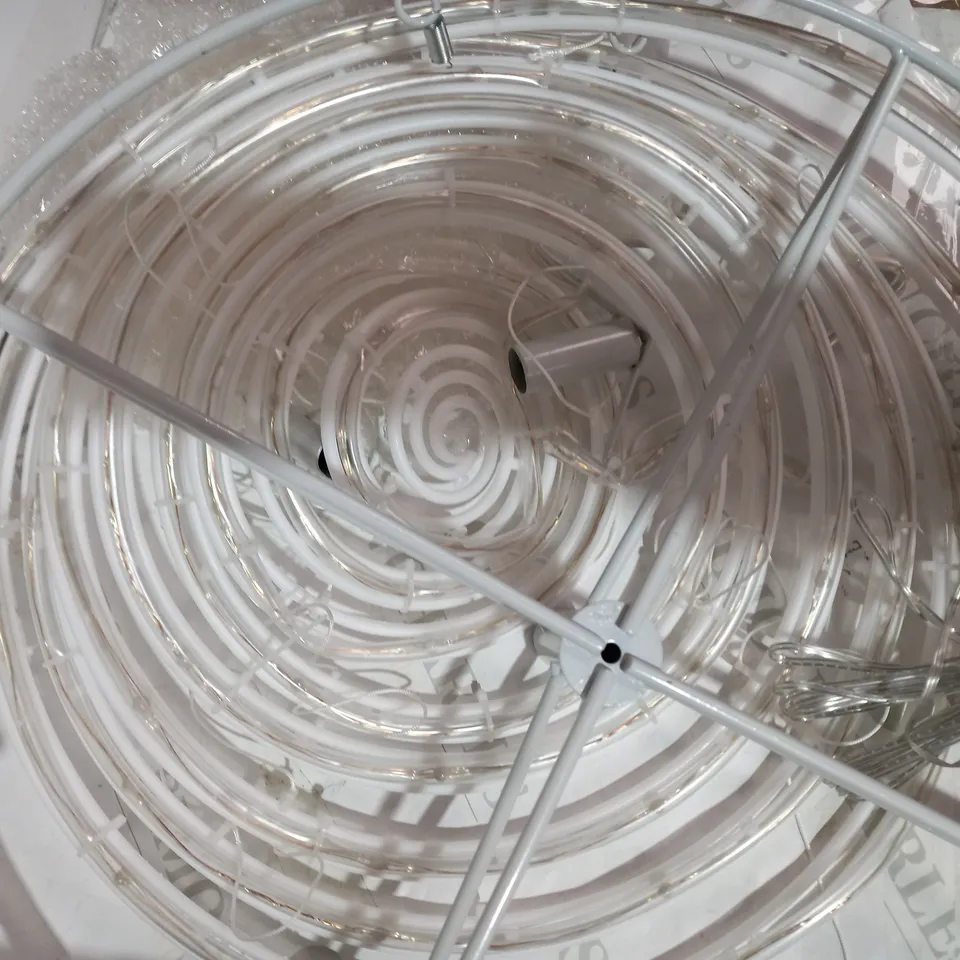 SANTAS BEST INDOOR/OUTDOOR RAINBOW SPIRAL LIGHTUP TREE