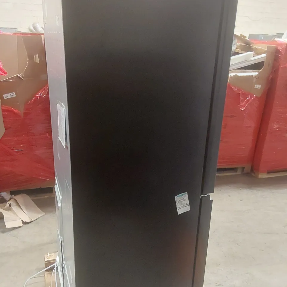 HISENSE PUREFLAT INFINITE RQ5P470SMFE WIFI CONNECTED TOTAL NO FROST MULTI-DOOR AMERICAN FRIDGE FREEZER - BLACK / STAINLESS STEEL - E RATED