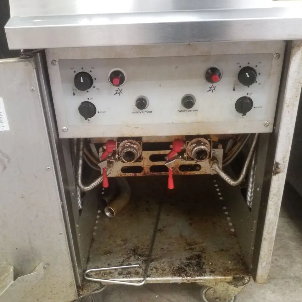 FALCON G3845 TWIN TANK GAS FRYER