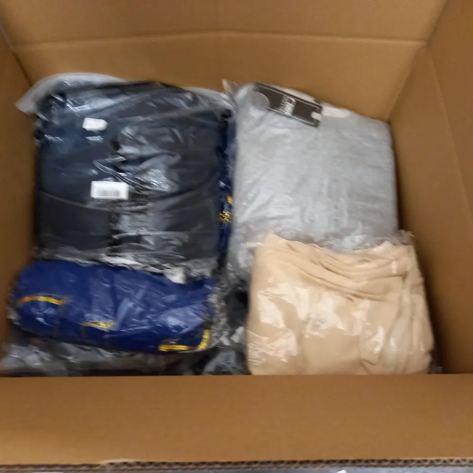 large quantity of assorted bagged clothing items 