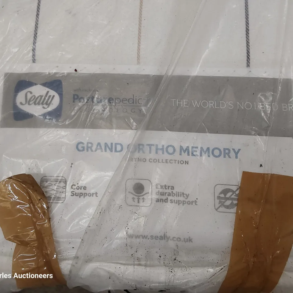 SEALEY 5' KINGSIZE GRAND ORTHO MEMORY MATTRESS 