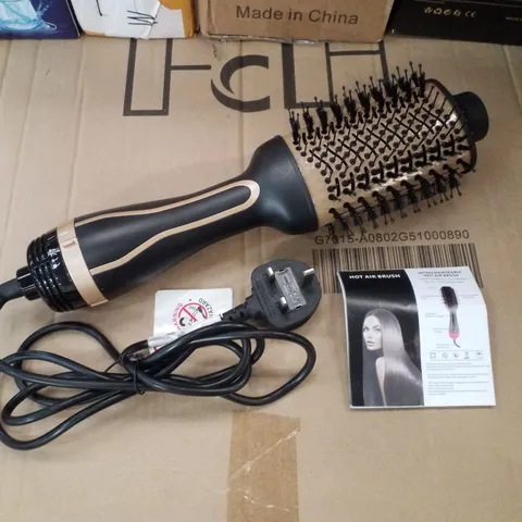 BOXED HOT AIR BRUSH - HAIR DRYER & STYLER