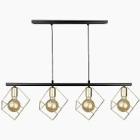 BOXED KARRARA 4 - LIGHT KITCHEN ISLAND LINEAR PENDANT (1 BOX)