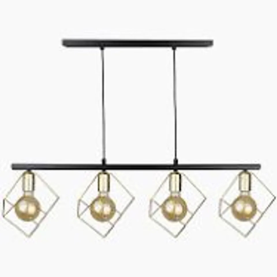 BOXED KARRARA 4 - LIGHT KITCHEN ISLAND LINEAR PENDANT (1 BOX)