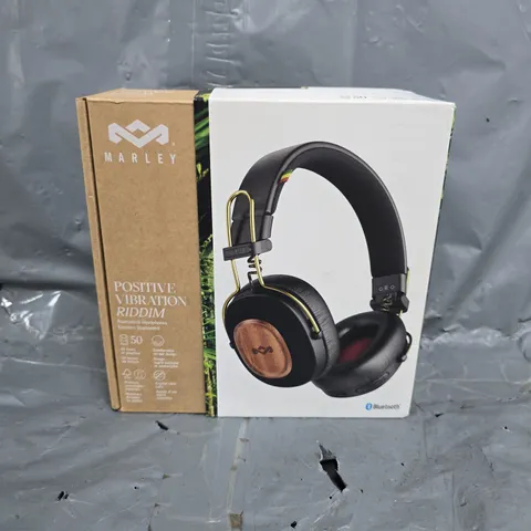 BOXED MARELY POSITIVE VIBRATION RIDDIM HEADPHONES