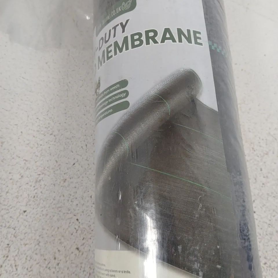 GREEN THUMB HEAVY-DUTY WEED MEMBRANE ROLL 2M X 25M