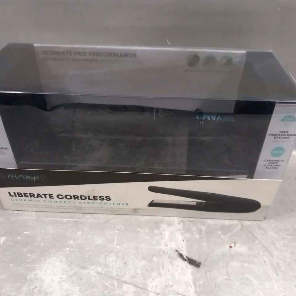 BOXED REVAMP LIBERATE CORDLESS CERAMIC COMPACT STRAIGHTENER ST-1700-EU2