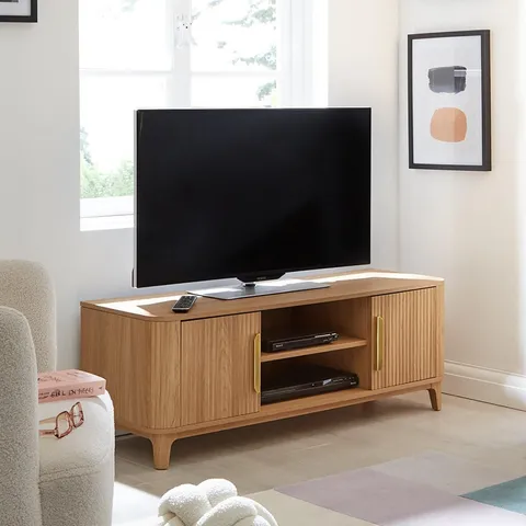 BOXED CARINA TV UNIT (FITS UP TO 50")