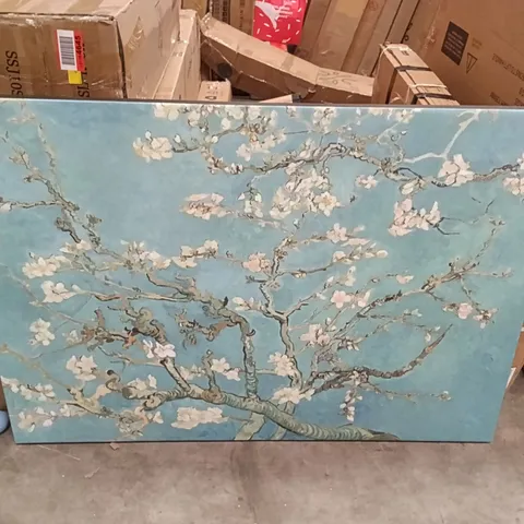 PRINTED CANVAS WALL ART, WOOD FRAME/BACK