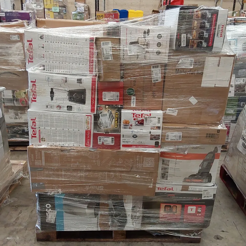 PALLET OF APPROXIMATELY 36 ASSORED UNTESTED RAW RETURN HOMEWARE AND ELECTRICAL PRODUCTS TO INCLUDE;