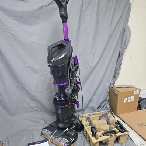 VAX AIR LIFT 2 CORDED VACUUM CLEANER – PURPLE/BLACK, WITH ATTACHMENTS