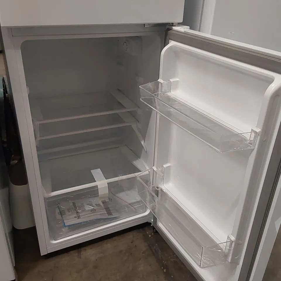FRIDGEMASTER MTM48120E 117CM HIGH 80/20 SMALL FRIDGE FREEZER WHITE - UNPROCESSED RAW RETURN