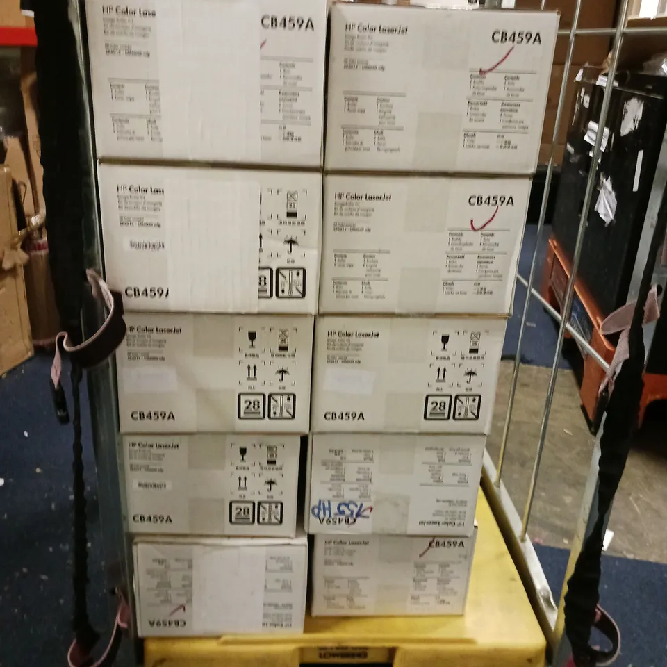 LOT OF 10 HP COLOR LASER JET IMAGE ROLLER KIT CB459A