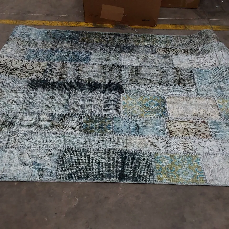SIESTA EKOHALI RUG - AQUA // SIZE: 155 X 230cm
