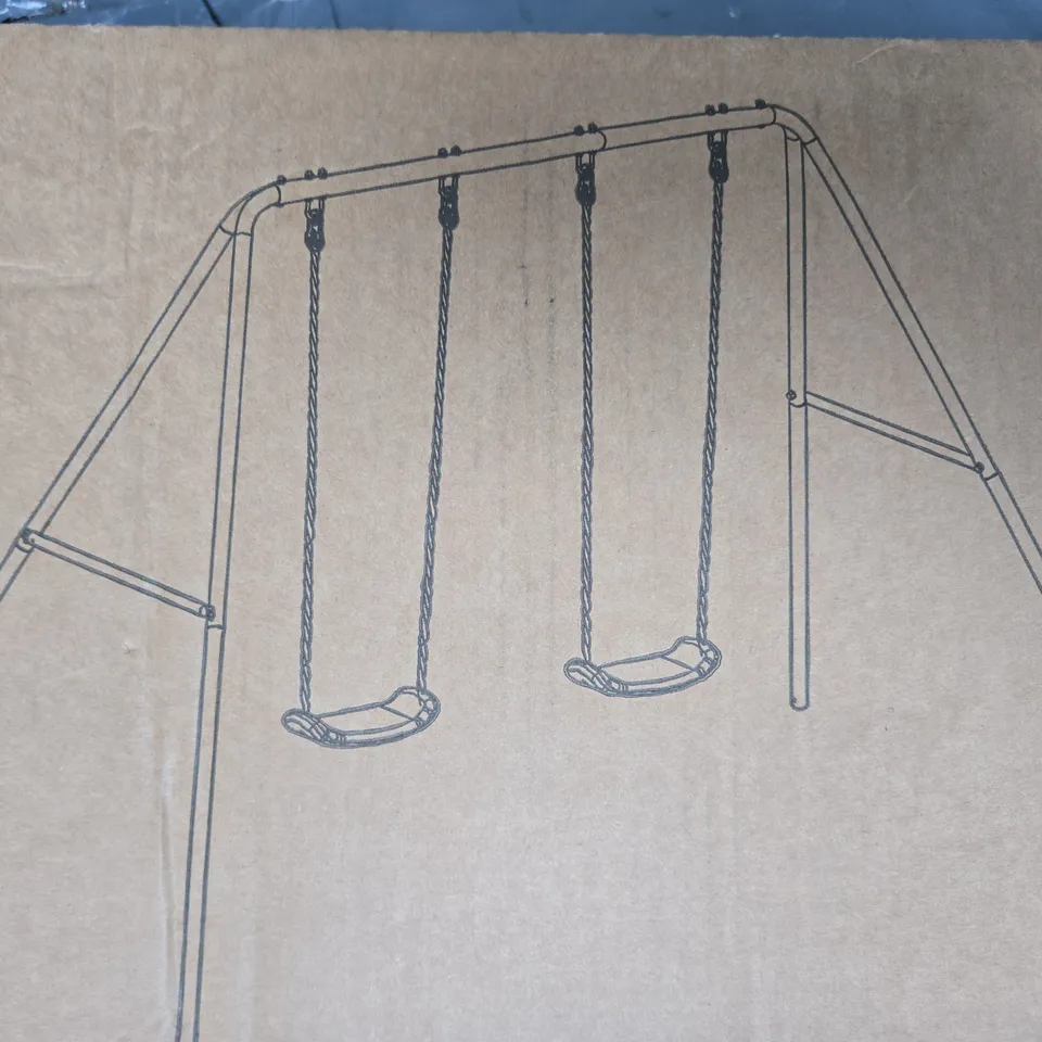 BOXED SPORTSPOWER DOUBLE SWING - COLLECTION ONLY