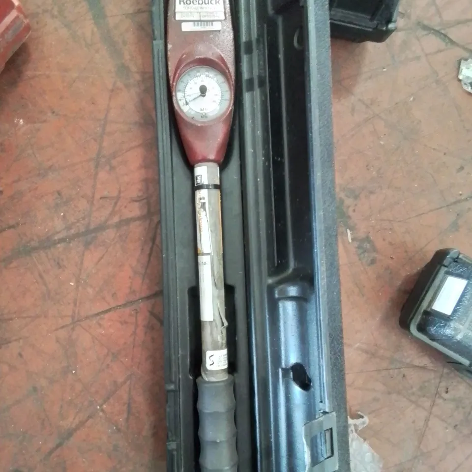 BOXED ROEBUCK DIAL INDICATING TORQUE WRENCH