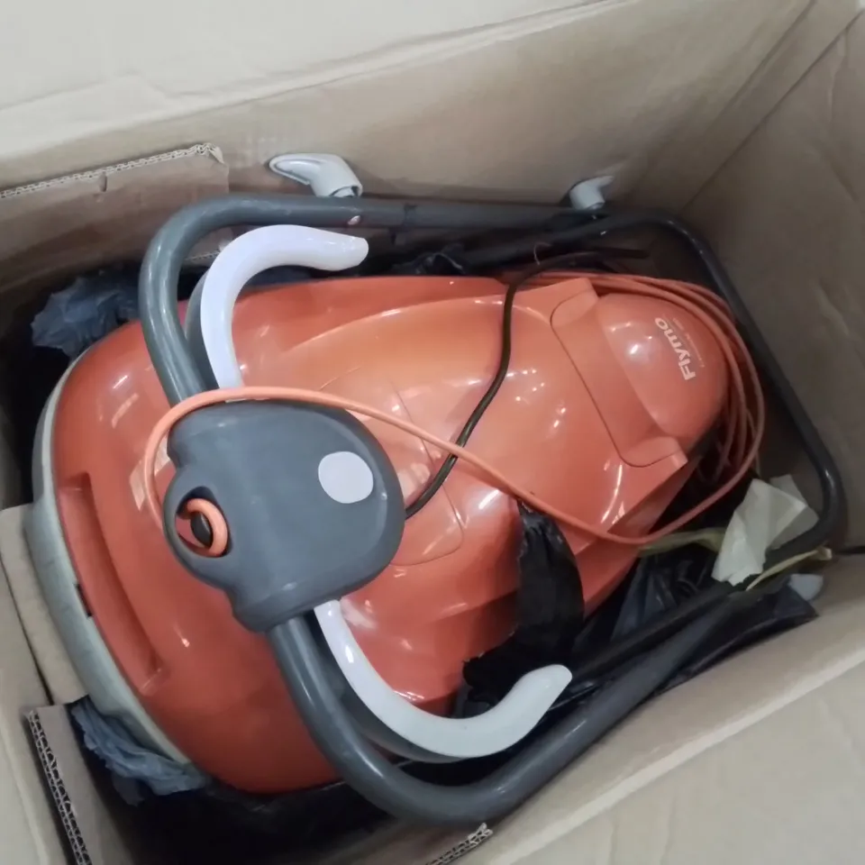 BOXED FLYMO EASIGLIDE ELECTRIC COLLECT ROTARY MOWER