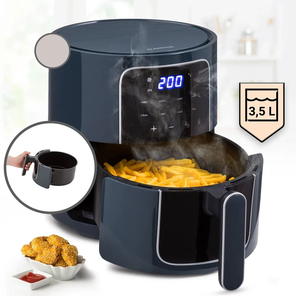 BOXED KLARSTEIN FAT-FREE AIR FRYER