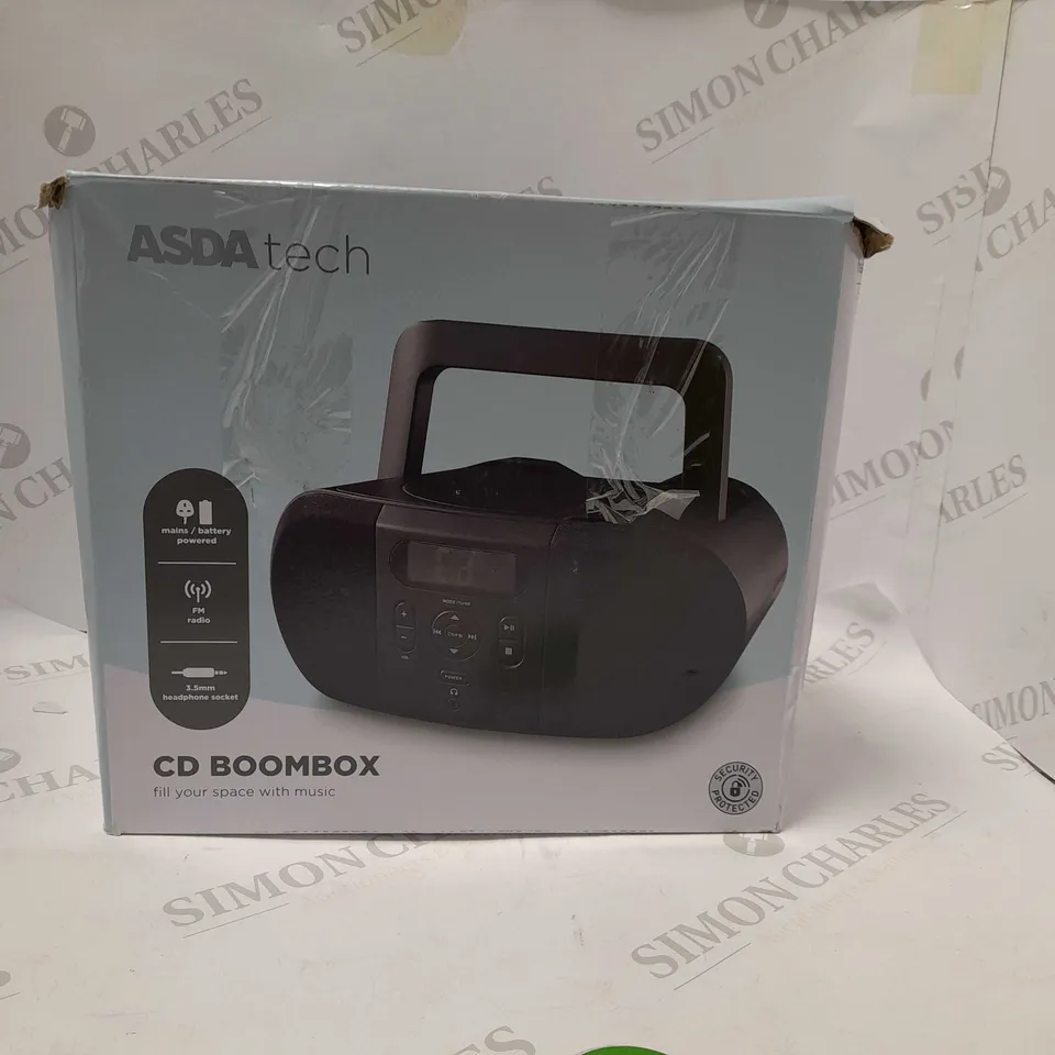 TECH CD BOOMBOX 3.5MM