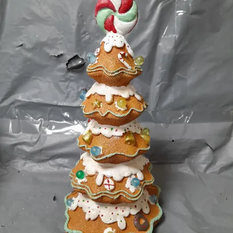 LED GINGERBREAD TREE CHRISTMAS DECORATION