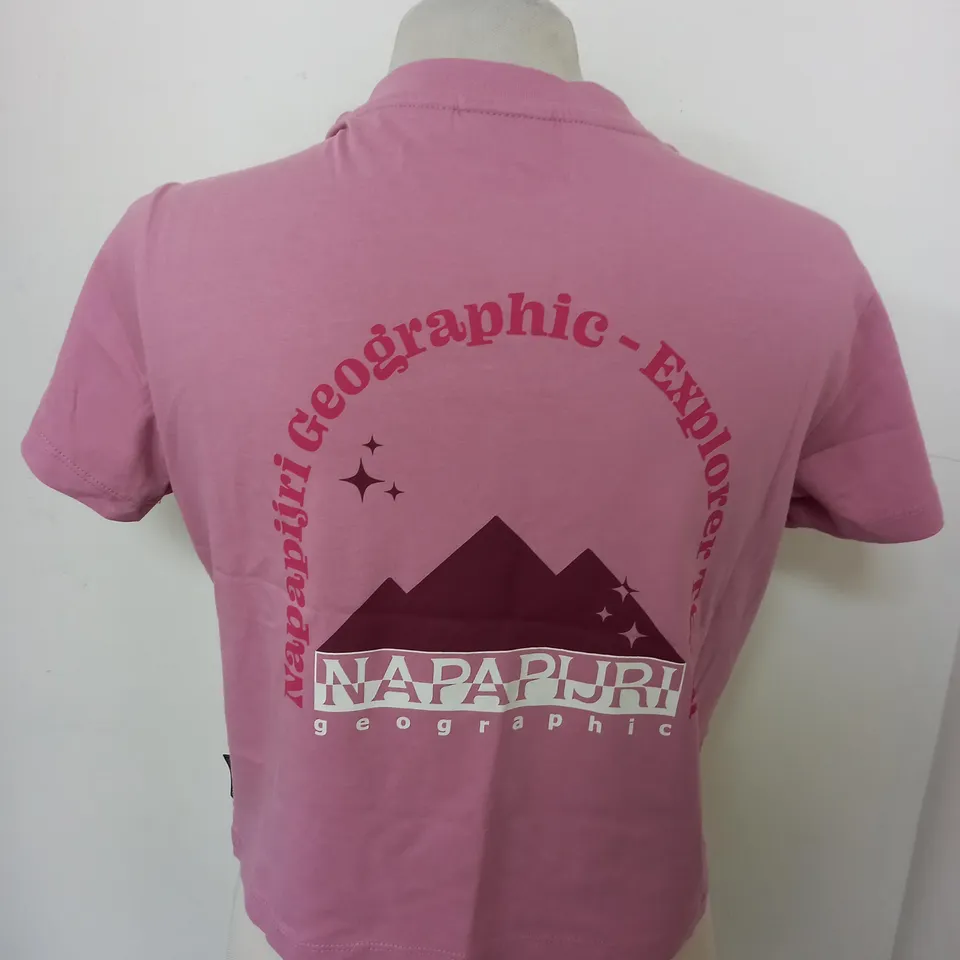 NAPAPIJRI CROP T-SHIRT SIZE M