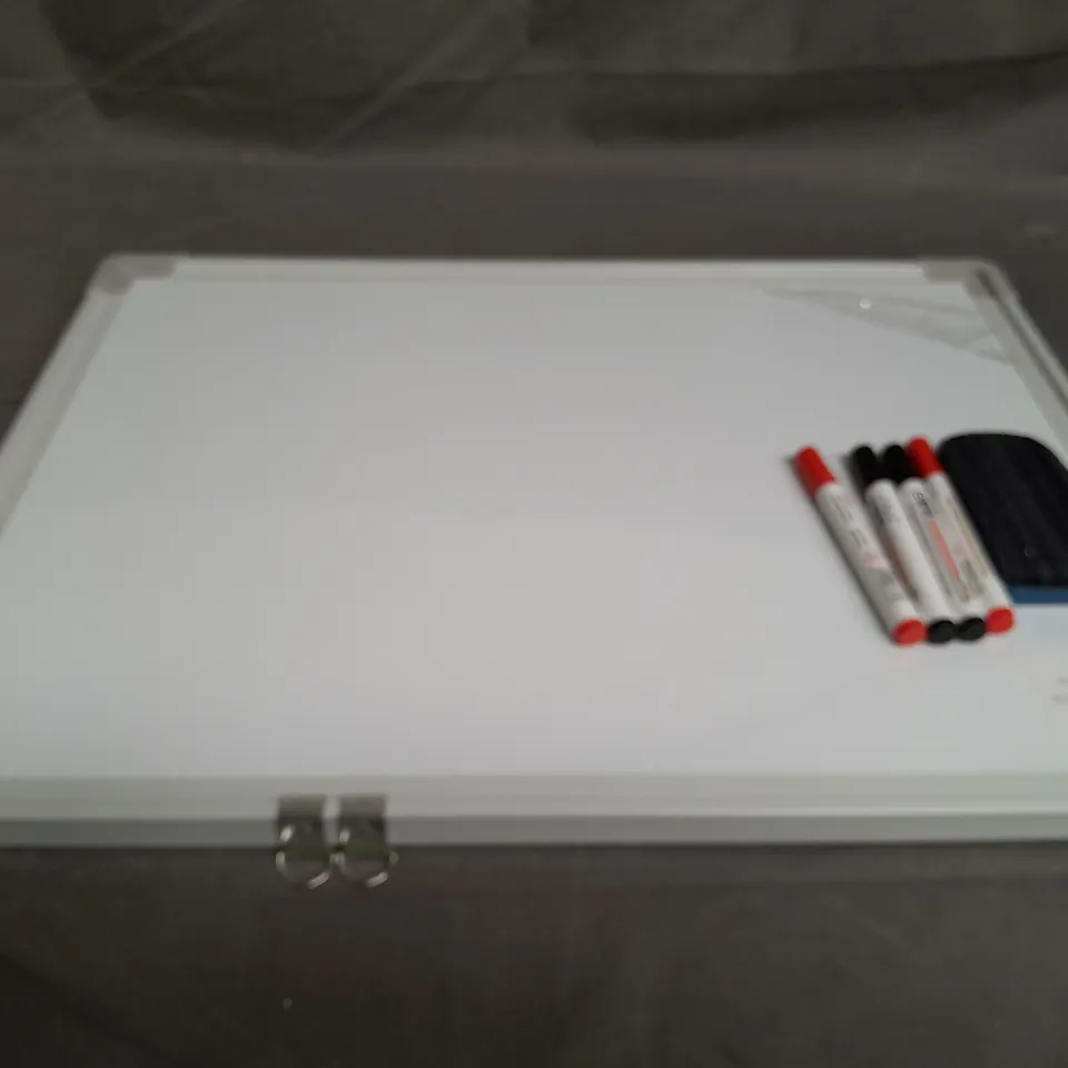 WHITEBOARD WITH PENS AND RUBBER