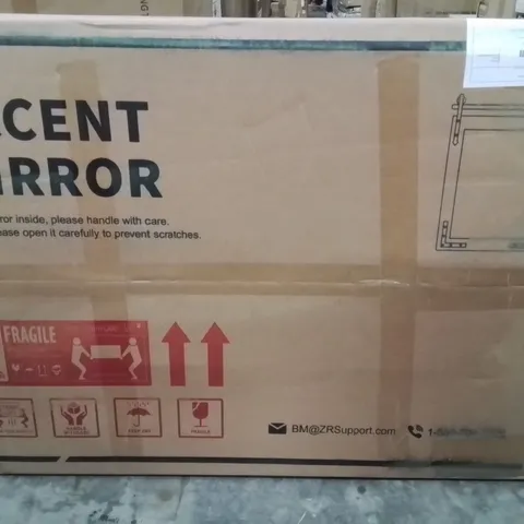 BOXED ACCENT MIRROR 