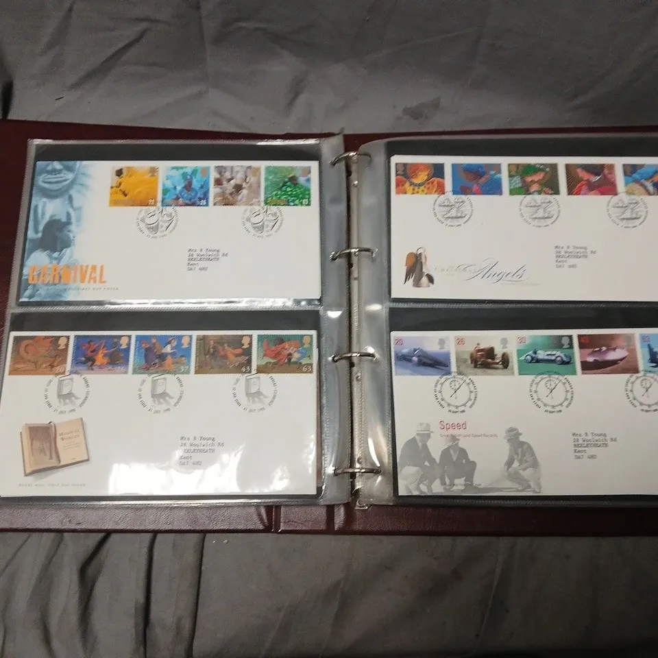 MULTI-PAGE STAMP COLLECTION IN BINDER