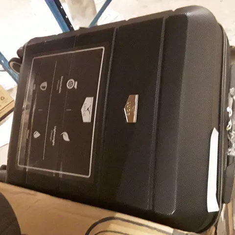 UNBOXED KEPLIN LUGG SMALL SIZE TRAVEL LUGGAGE WITH WHEELS BLACK COLOUR