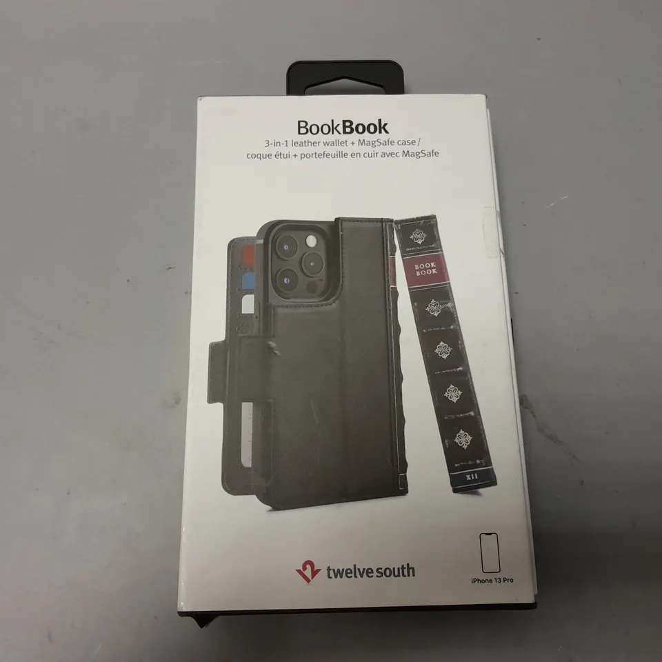 BOXED BOOKBOOK 3-IN-1 LEATHER WALLET MAGSAFE CASE