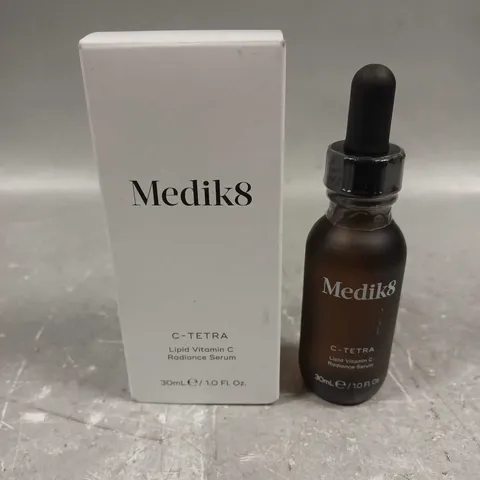 BOXED MEDIK8 C-TETRA LIPID VITAMIN C RADIANCE SERUM 30ML