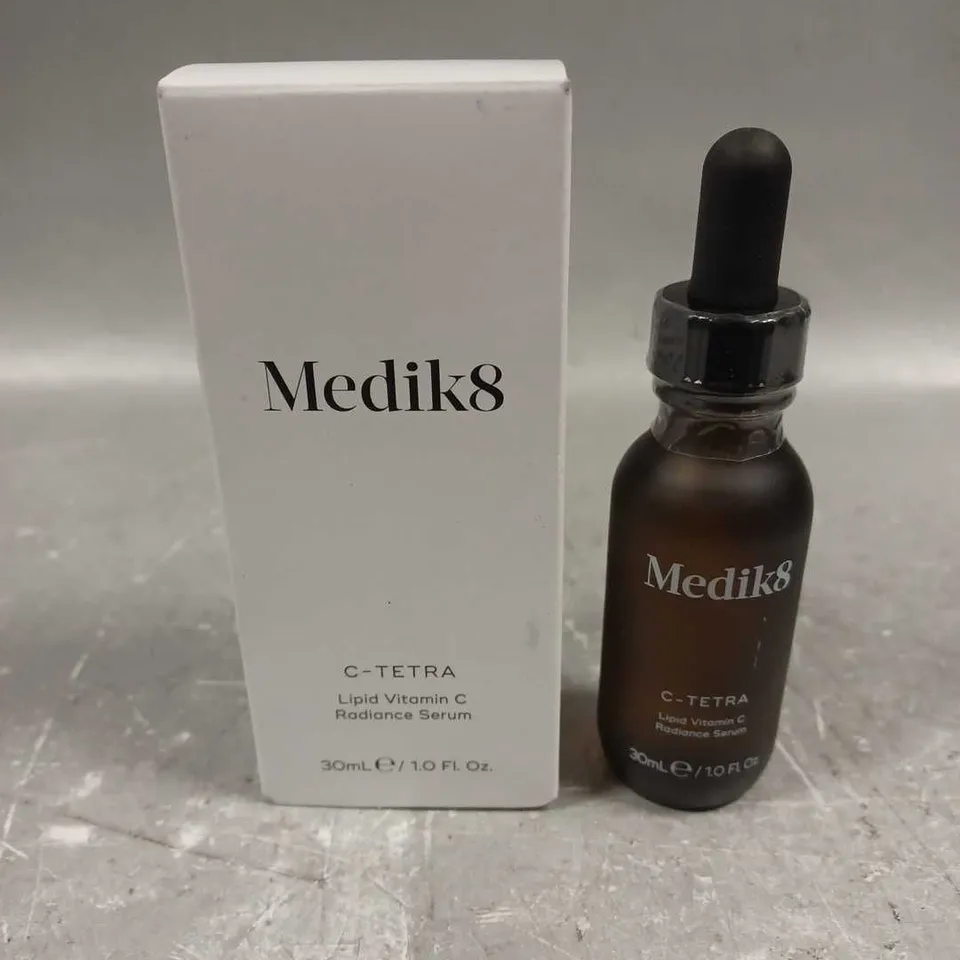 BOXED MEDIK8 C-TETRA LIPID VITAMIN C RADIANCE SERUM 30ML