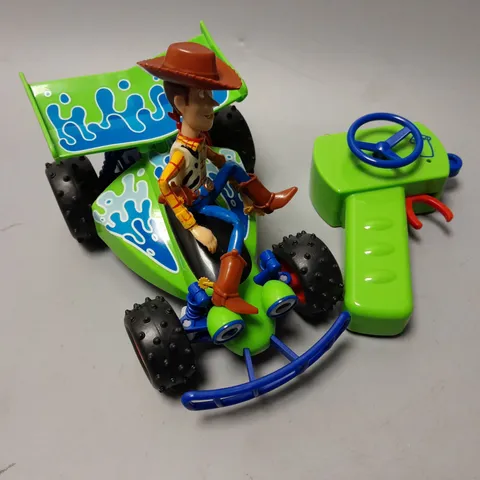 DISNEY PIXAR TOY STORY 4 RC TURBO BUGGY WOODY