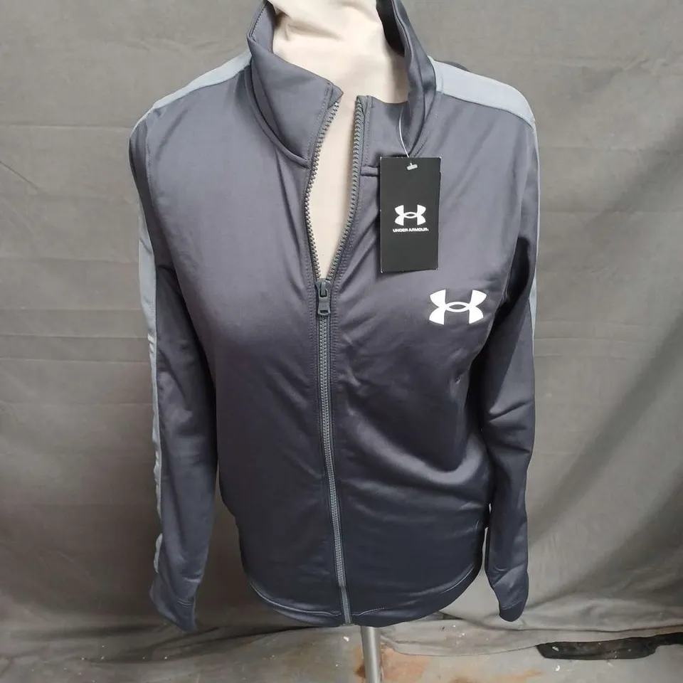 UNDER ARMOUR TRACK TOP IN CASTLEROCK SIZE XS